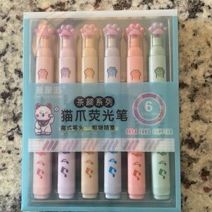 ChenJuyuan Cat Paw Highlighter Set